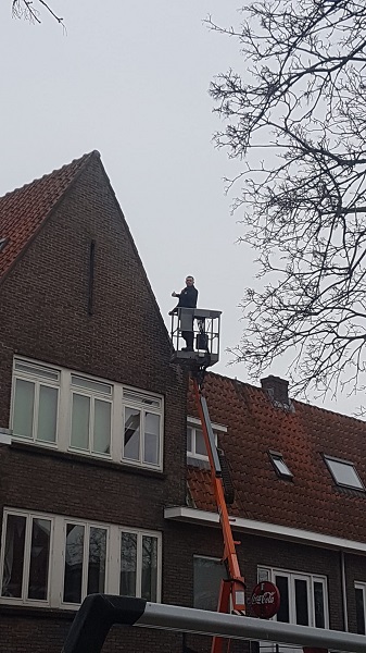  stormschade dak Nieuwerkerk aan den IJssel